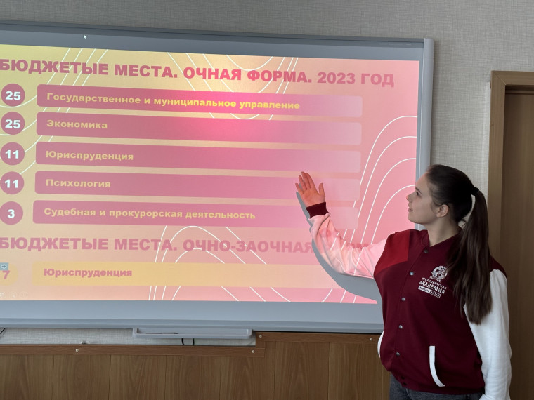Профориентационная беседа.