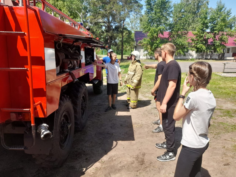 Соревнования «Дружин юных пожарных».